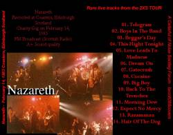 Nazareth : Rare Live Tracks from 2XS Tour